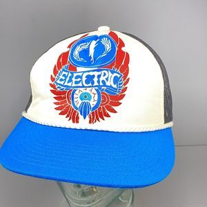 Electric (Snowboarding Eyewear) Trucker Cap Hat SNAP-BACK